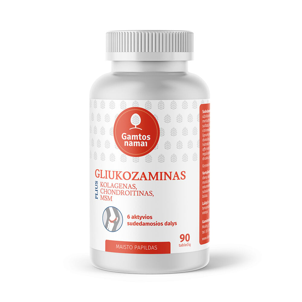 buy vitaminais gliukozamino chondroitino plius