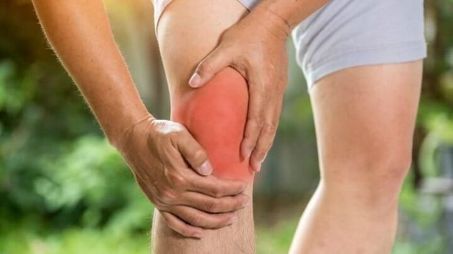 skauda ir paspaudimų bendrą koją skauda sąnarių petį